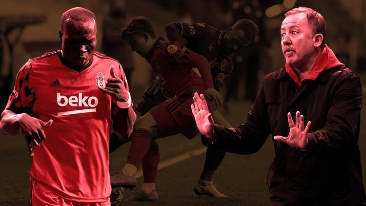 Beşiktaş - Başakşehir maçında Aboubakar sakatlandı, ortalık karıştı Sergen Yalçından Fenerbahçe öncesi flaş karar...