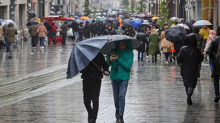 Bugün hava nasıl olacak İstanbul Avrupa yakası için yağmur uyarısı MGM 19 Mart il il hava durumu tahminleri