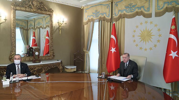 Son dakika... Cumhurbaşkanı Erdoğan, AB Komisyonu Başkanı Von Der Leyen ile görüştü