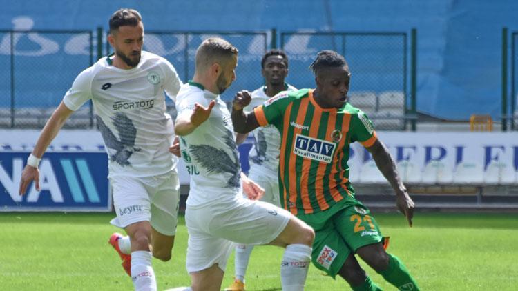 Konyaspor 1-0 Alanyaspor (Maçın özeti ve golü)