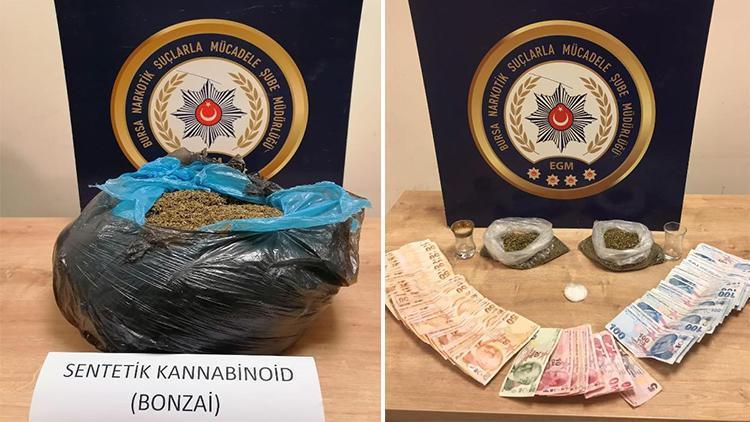 Bursada 23 kilo uyuşturucu ele geçirildi, 33 şüpheli tutuklandı