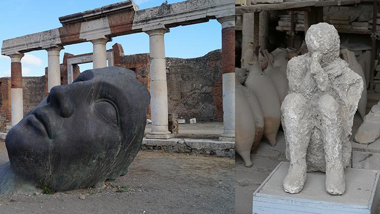 Pompeii kentinde tüm yaşam 15 dakika içinde son bulmuş