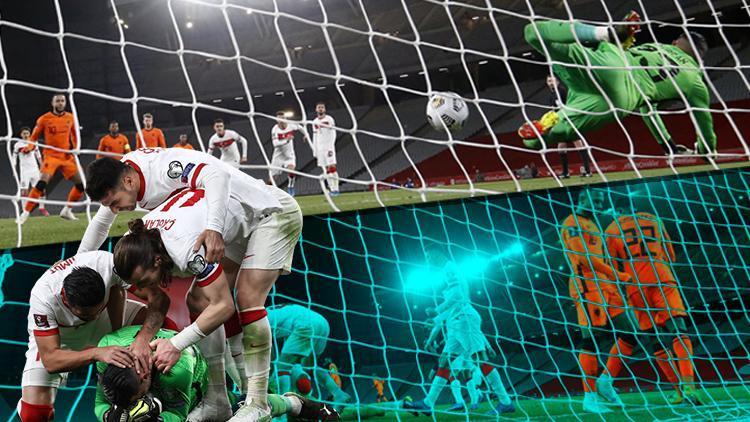 Türkiye - Hollanda maçına damga vuran an Penaltı atışında Uğurcan Çakıra seslendi ve...