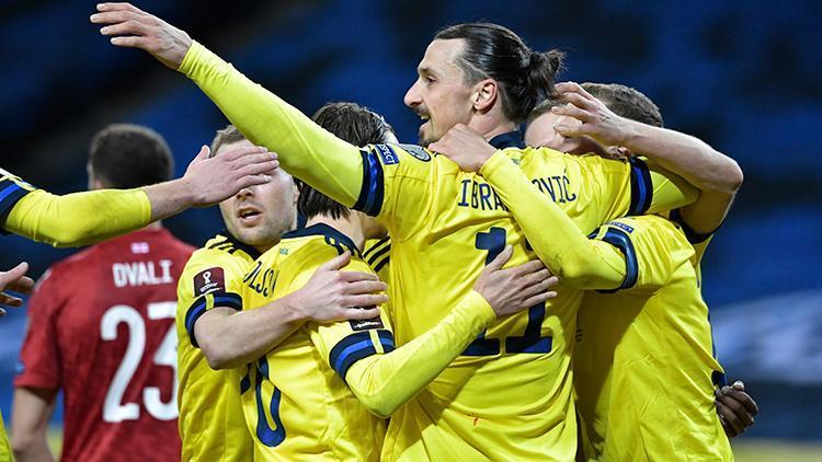 Zlatan Ibrahimovic geri döndü, İsveç tek golle kazandı