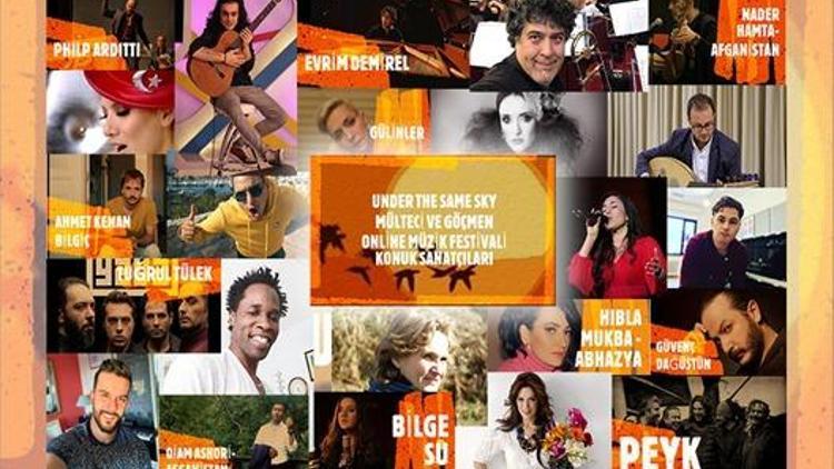 Mülteci müzisyenlerden çevrim içi festival