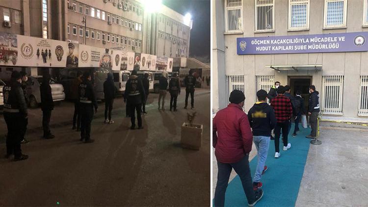 Ankarada 39 düzensiz göçmen yakalandı