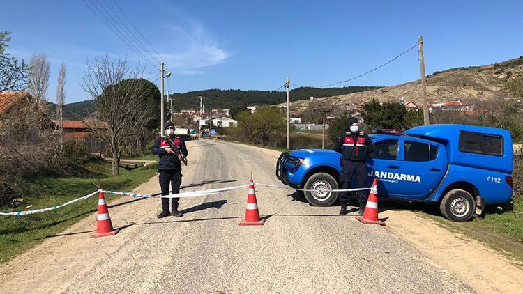 Çanakkale’de bir köy karantinaya alındı