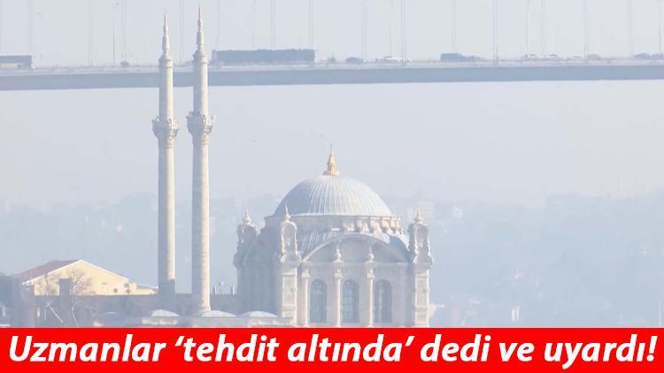 İstanbulun göbeğinde korkutan görüntüler Hava kirliliği tarihi yapılara zarar veriyor