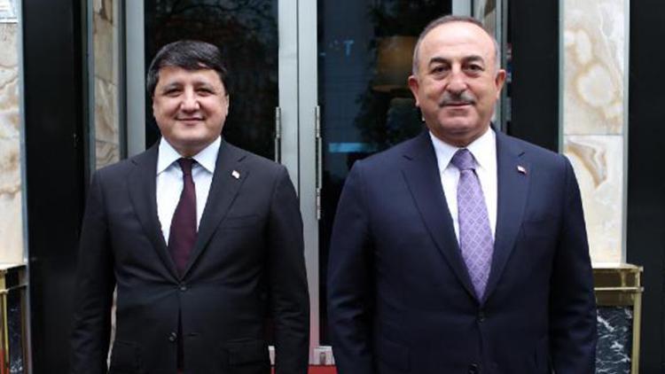 Bakan Çavuşoğlu, Tacikistan Sanayi ve Yeni Teknolojiler Bakanı ile görüştü