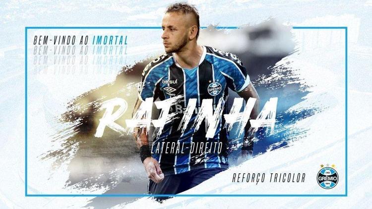 Rafinha, ülkesi Brezilyanın takımlarından Gremioyla anlaştı