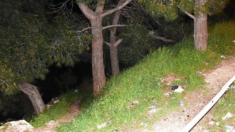 İzmirde ormanlık alandaki kafatası ve kemikleri, define arayan ikili bulmuş