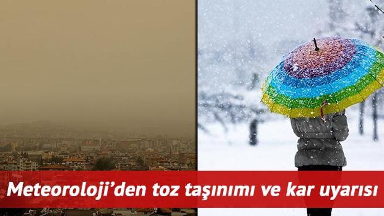 Hava nasıl olacak Meteorolojiden toz taşınımı uyarısı - MGM 31 Mart il il hava durumu tahminleri