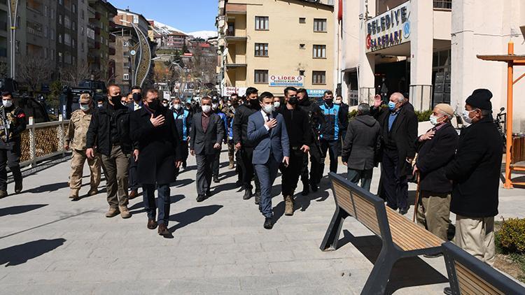 Maviden sarıya geçen Hakkaride denetimler artırıldı