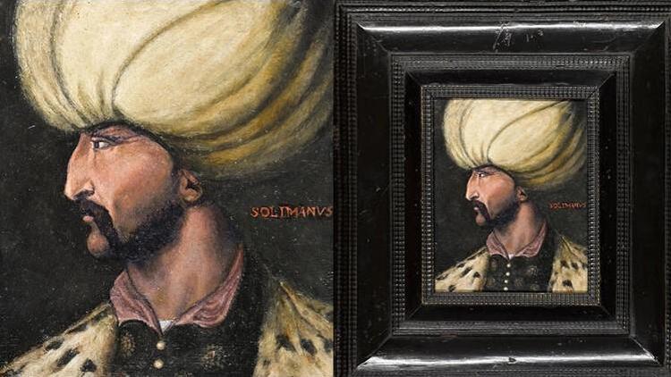 Kanuni Sultan Süleymanın portresi 350 bin sterline alıcı buldu