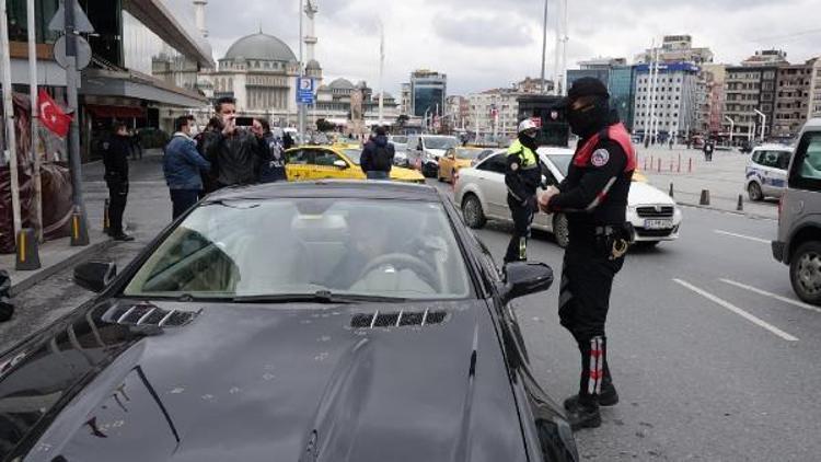 Oyuncu Serhat Midyat Taksimde Yeditepe Huzur Denetimine takıldı