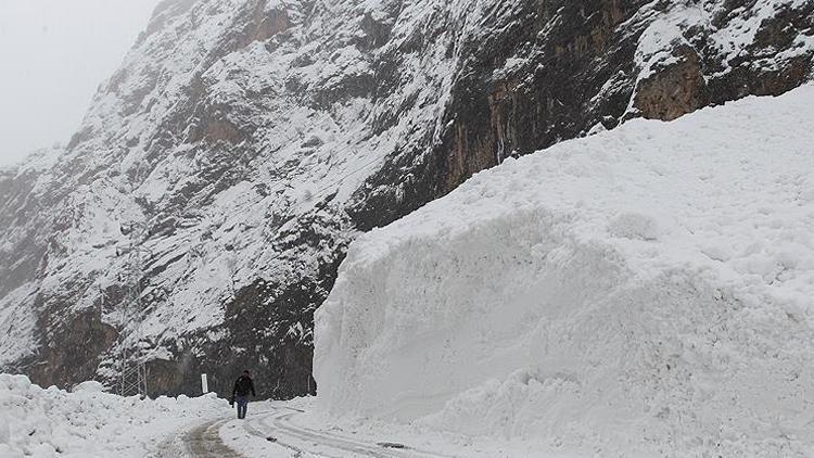 Doğu Karadeniz ve Doğu Anadoluya çığ uyarısı