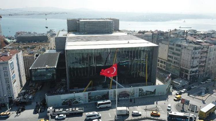Atatürk Kültür Merkezinin inşaatı yüzde 90 tamamlandı