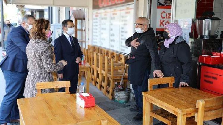 Çanakkale Valisi Aktaş, koronavirüs denetimi yaptı