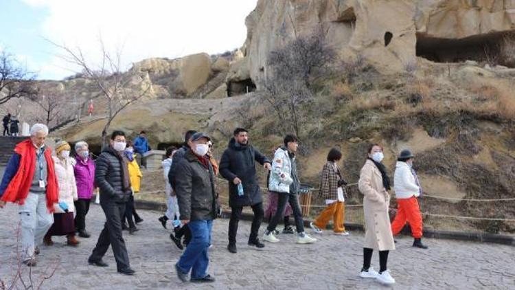 Kapadokyaya mart ayında 101 bin 313 turist ziyareti