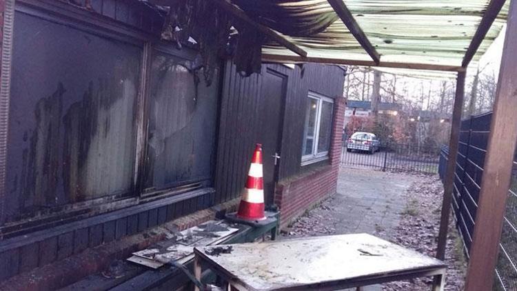 Hollanda’da inşası devam eden cami kundaklandı