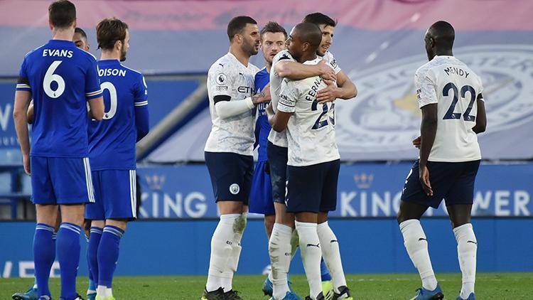 Leicester City 0 - 2 Manchester City (Maç özeti)