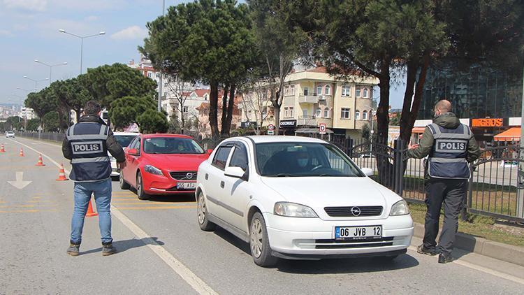 Koronavirüs vaka rekortmeni Samsun’da kısıtlama denetimi