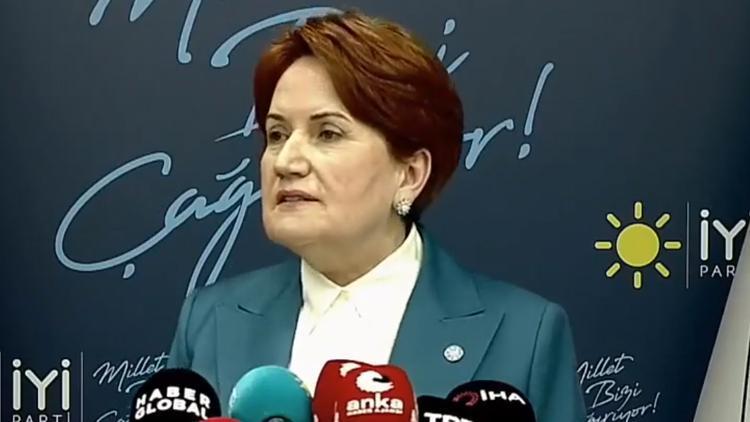 İYİ Parti Genel Başkanı Akşenerden bildiri tepkisi: Zevzekliktir