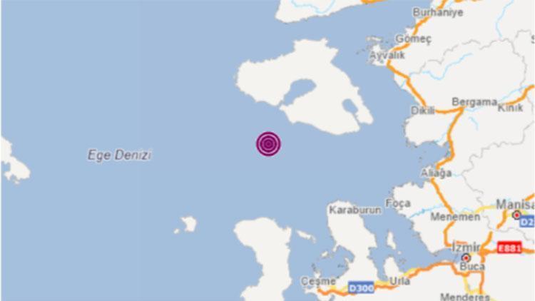 Son dakika deprem haberi: İzmir açıklarında deprem