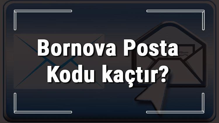 Bornova Posta Kodu kaçtır İzmirin ilçesi Bornovanın ve mahallelerinin Posta Kodları