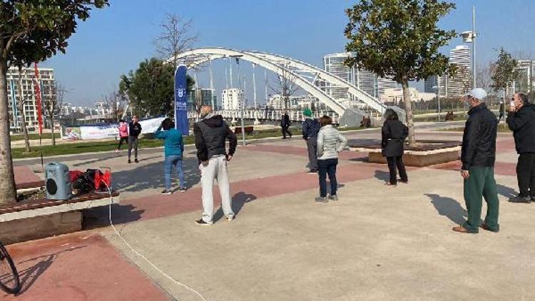 Bursa Büyükşehir Belediyesinden 65 yaş üstü için açık havada spor