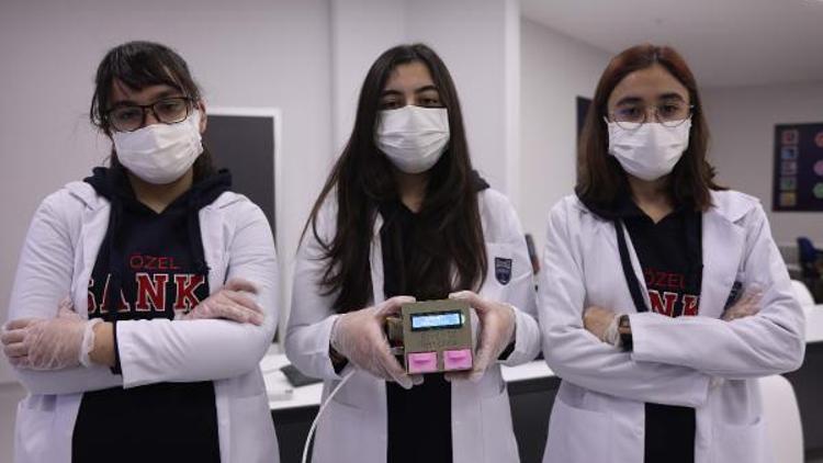 Lise öğrencileri, koronavirüs test cihazı geliştirdi