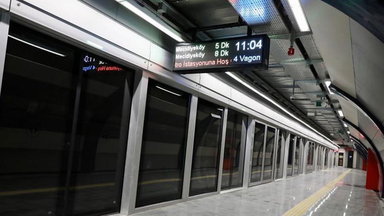 Mecidiyeköy Metro İstasyonu kapatıldı