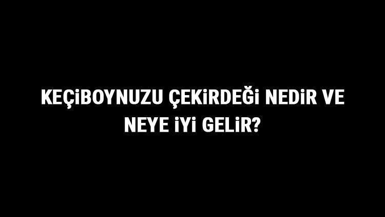 Keçiboynuzu Çekirdeği Nedir Ve Neye İyi Gelir? Keçiboynuzu Çekirdeği Faydaları