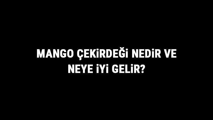 Mango Çekirdeği Nedir Ve Neye İyi Gelir? Mango Çekirdeği Faydaları