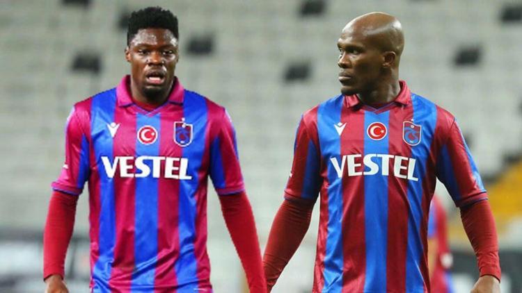 Son dakika: Trabzonsporda Nwakaeme ve Ekuban şoku