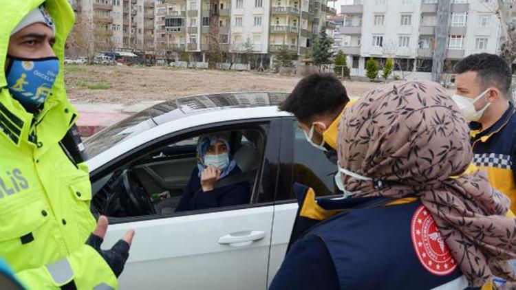 Karantinayı ihlal ettiği polis kontrolünde ortaya çıktı