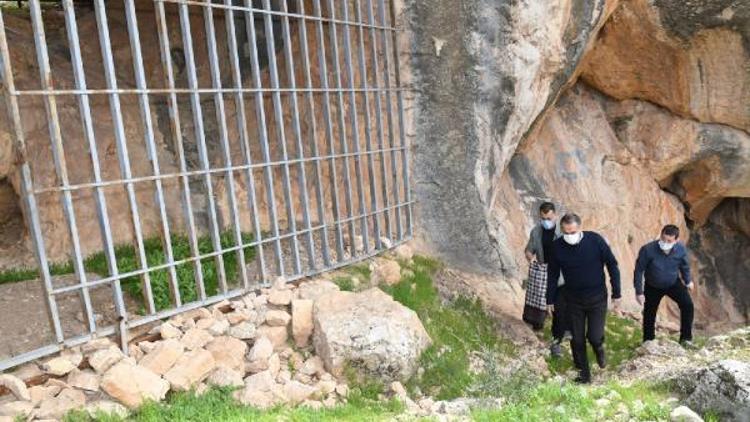 Vali Çuhadar, Palanlı Mağarasını inceledi