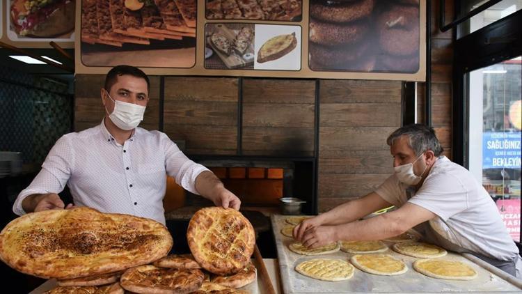 İmece usulü pide yardımı