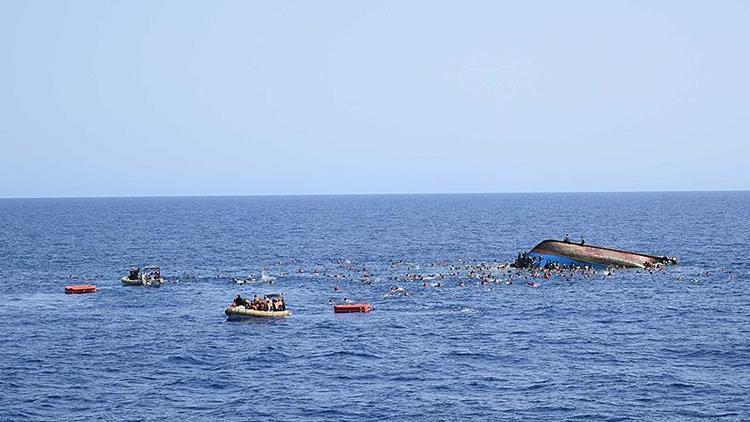 Cibutide göçmenleri taşıyan teknenin alabora olması sonucu 34 kişi öldü