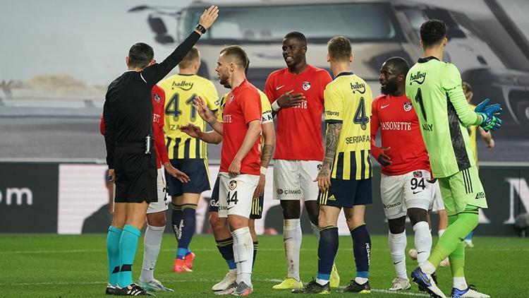 Gaziantepten Fenerbahçe maçı sonrası isyan Hakem art niyetliydi