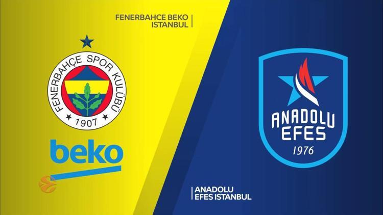 Euroleaguede Anadolu Efes ile Fenerbahçe Bekonun play-off programı belli oldu