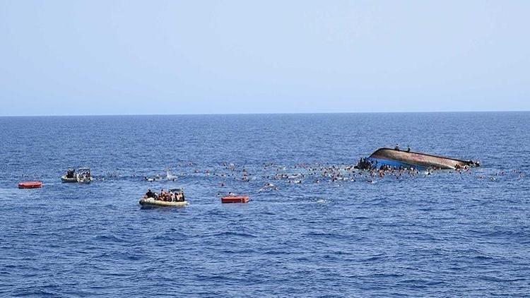 Cibutide göçmen teknesinin alabora olması sonucu 42 kişi hayatını kaybetti