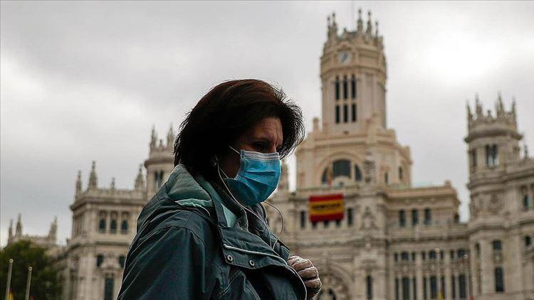 İspanyada koronavirüs nedeniyle son 24 saatte 126 kişi öldü