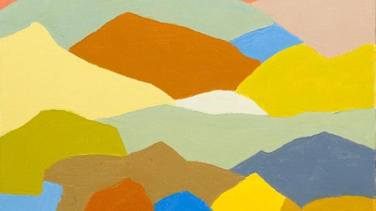 Etel Adnan resimleri: Renklerle yazılmış şiirler