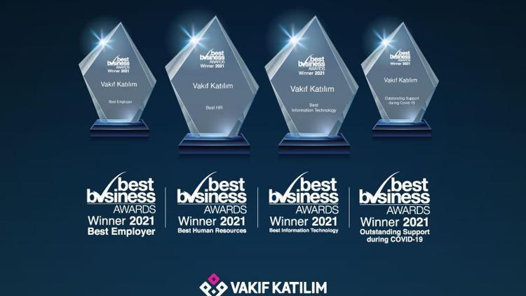 Best Business Awards’tan Vakıf Katılım’a 4 büyük ödül