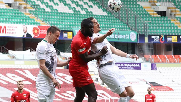 Konyaspor 0-0 Kayserispor (Maçın özeti)