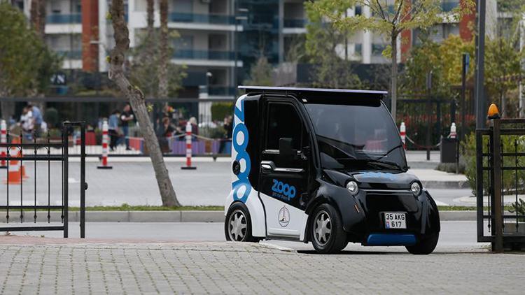 Elektrikli paylaşımlı mini araç İzmirde faaliyete geçti