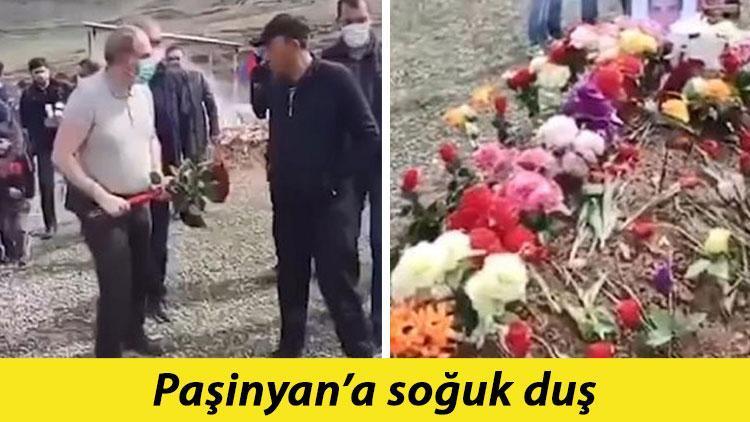 Ermenistan Başbakanı Paşinyana asker yakınından soğuk duş: Mezara çiçek bırakmasını engelledi