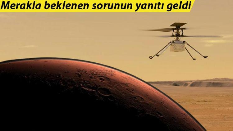 NASA Ingenuitynin ertelenen uçuş tarihini açıkladı.