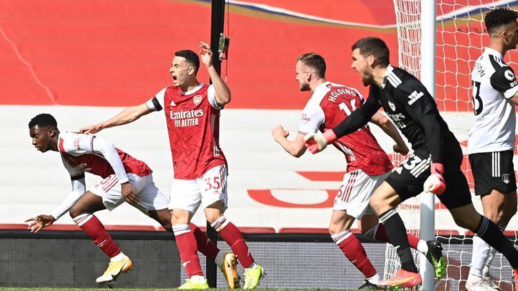 Arsenal, Fulham karşısında 1 puanı 90+7de kurtardı